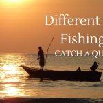 Different types of fishing rods