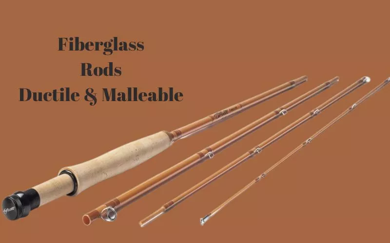 Fiberglass fishing rod