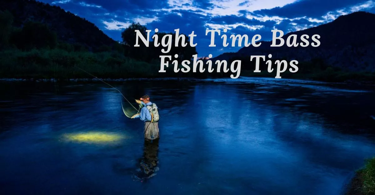 Night Time Bass Fishing tips
