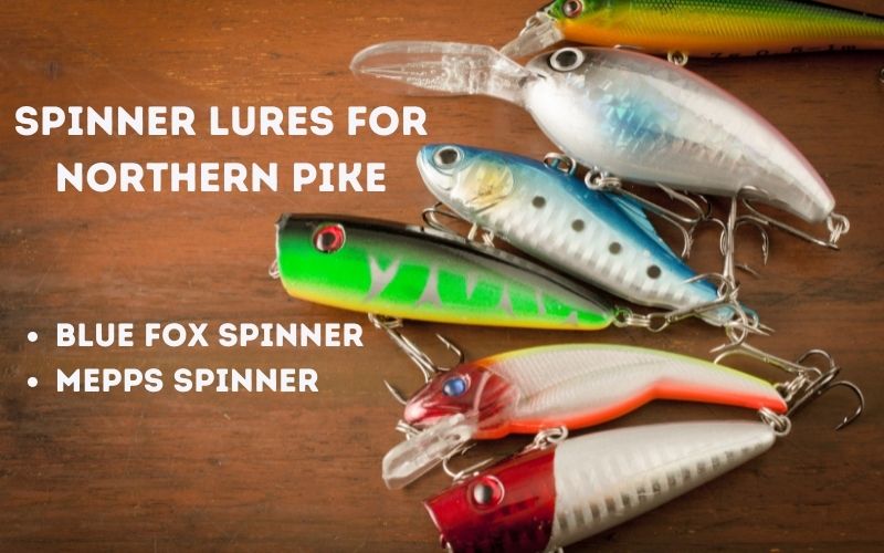 Spinner lures for Northern Pike