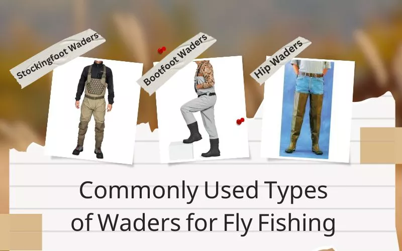 Types of waders for fly fishing