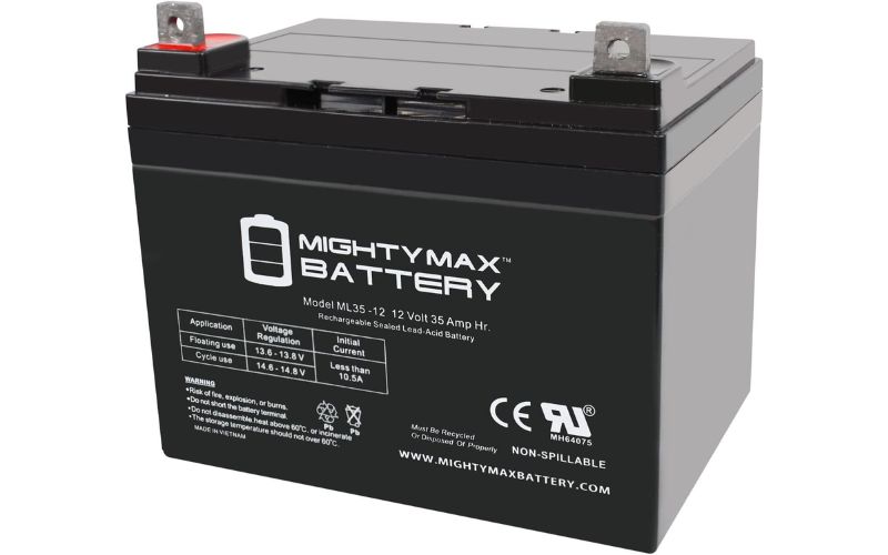 Mighty Max Deep Cycle AGM Solar Battery